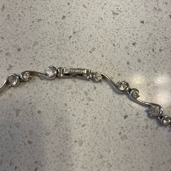 Nadri silver choker necklace - Picture 4 of 5